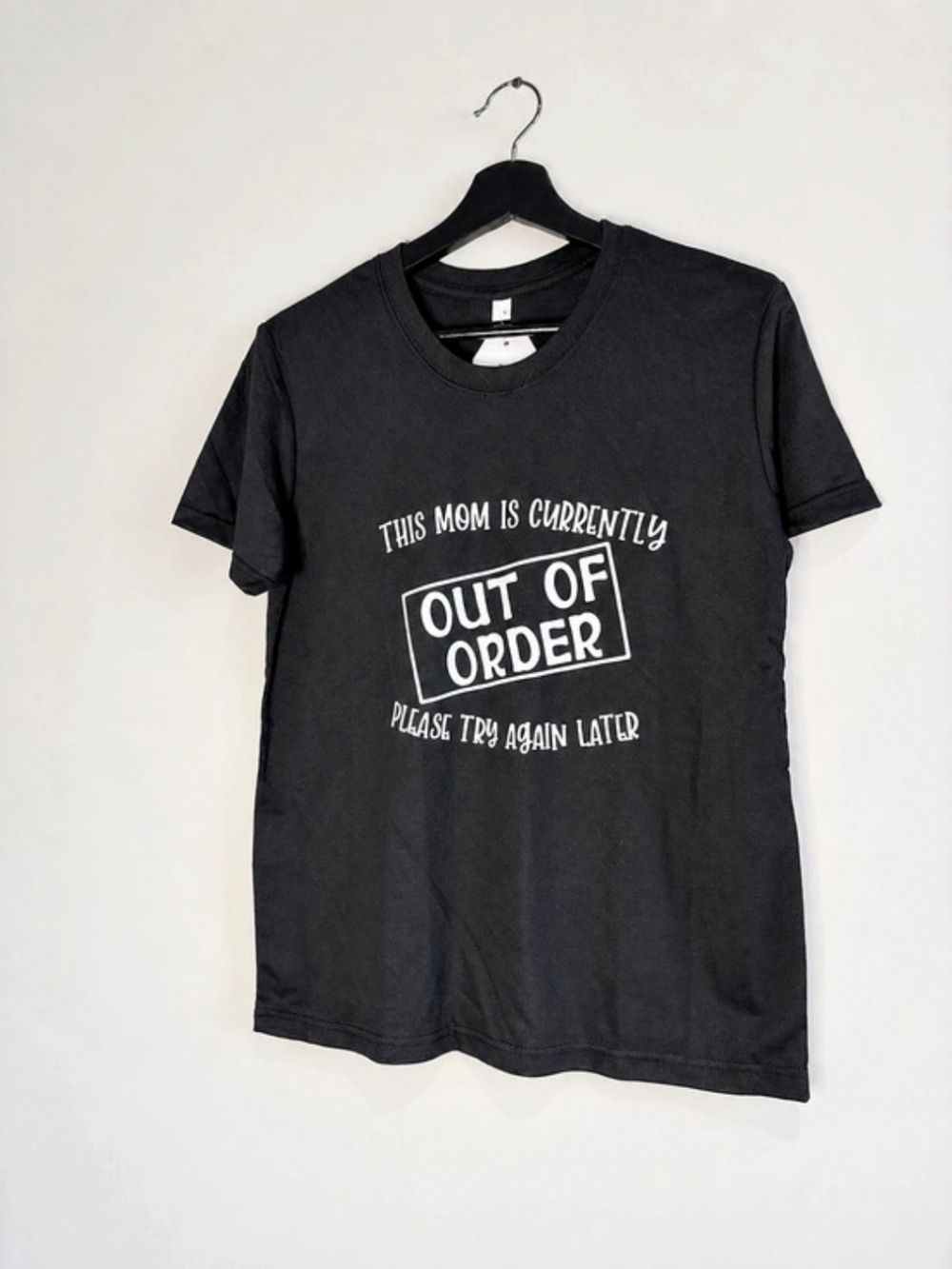 Black Graphic Tee TTL-003